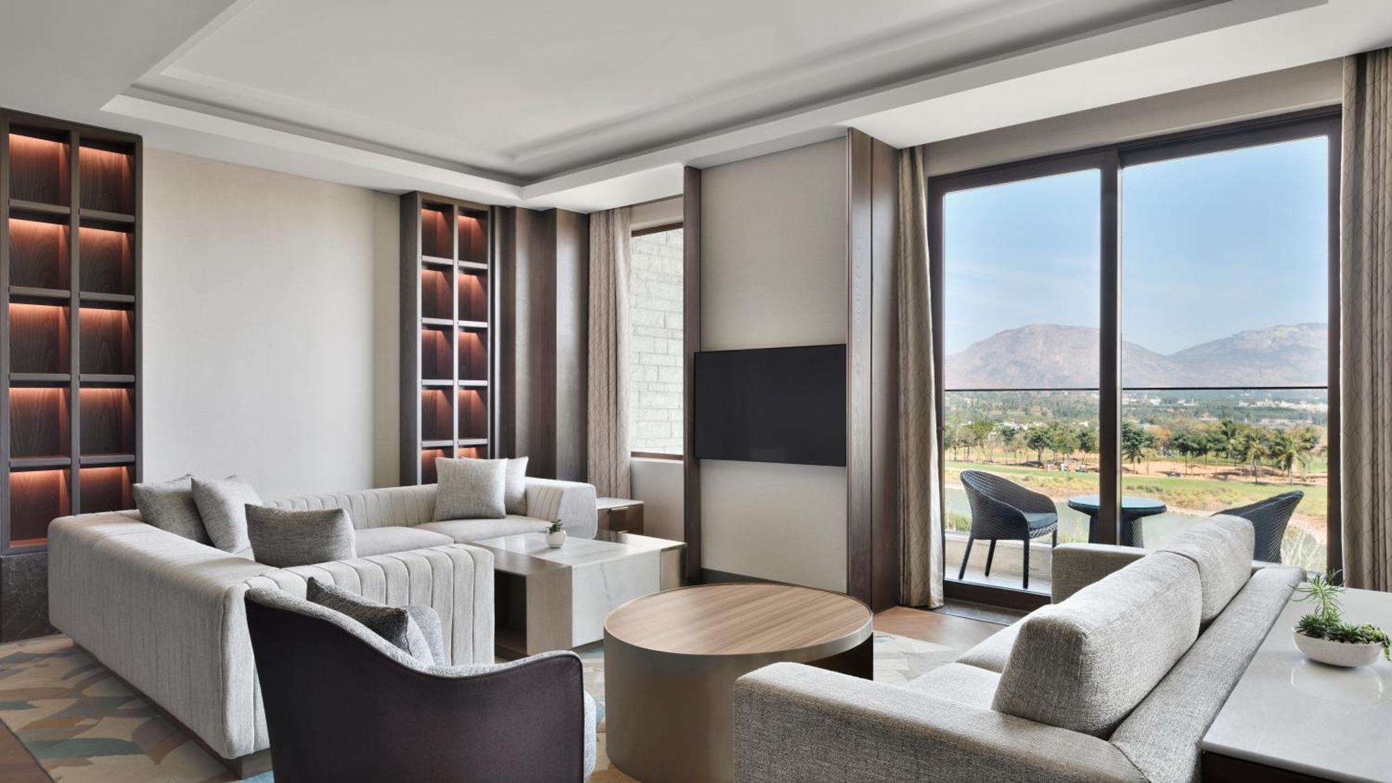 Jw Marriott Hotel Bengaluru Prestige Golfshire Resort & Spa Avati Eksteriør billede